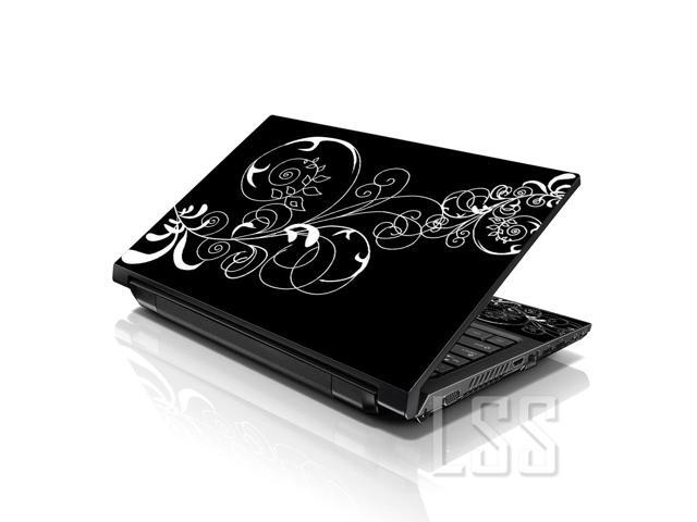 LSS 15 15.6 Inches Laptop Notebook Skin Sticker with 2 Wrist Pads - Reusable Cover Protector Vinyl Sticker Cover Decal Fits 13' - 16' - Vines...