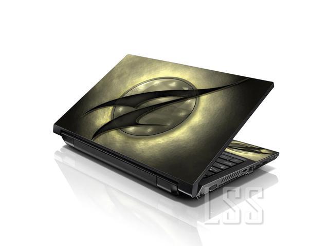 LSS 15 15.6 Inches Laptop Notebook Skin Sticker with 2 Wrist Pads - Reusable Cover Protector Vinyl Sticker Cover Decal Fits 13' - 16' - Sign Pattern