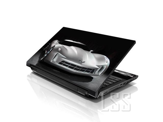 LSS 17 17.3 Inches Laptop Notebook Skin Sticker with 2 Wrist Pads - Reusable Cover Protector Vinyl Sticker Cover Decal Fits 17' - 19' - Cadiallac...