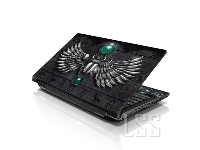 LSS 15 15.6 Inches Laptop Notebook Skin Sticker with 2 Wrist Pads - Reusable Cover Protector Vinyl Sticker Cover Decal Fits 13' - 16' - Egyptian...