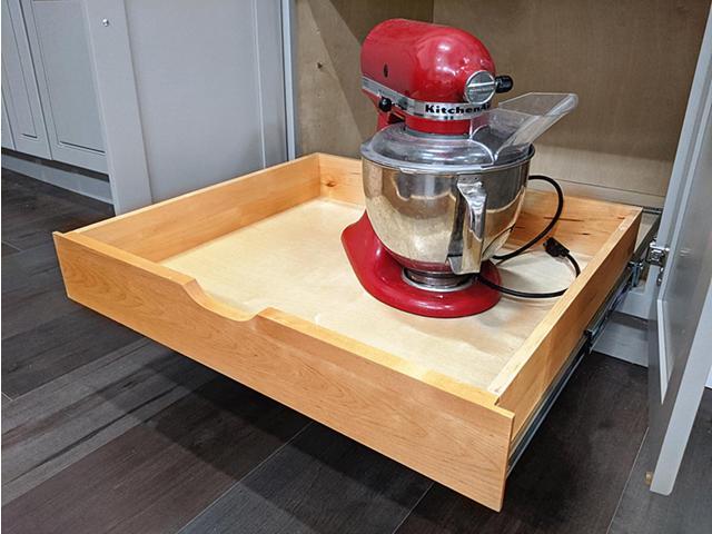 Soft Close Wooden Drawer Box Organizer Fully Assembled Pull Out Under Cabinet Sliding Shelf Base Kitchen Bathroom Vanity Under Sink Pull Out...