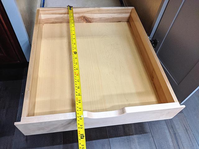 Soft Close Wooden Drawer Box Organizer Fully Assembled Pull Out Under Cabinet Sliding Shelf Base Kitchen Bathroom Vanity Under Sink Pull Out...