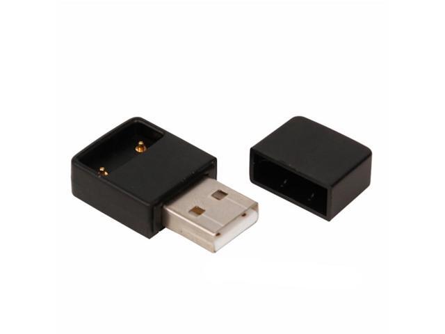 Portable Black USB Battery Charger Connection Charging Port Electronic Cigarette Kit Tools