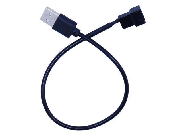 4Pin Female To 5V USB Male USB Adapter Cable USB To 4 Pin Molex Fan Power Cable Computer Case Adapter Cord