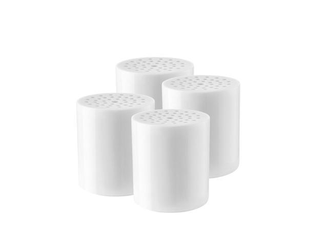 Mist MSC481 Replacement Shower Filter Cartridge for Mist MSS081, MSS082, MSS083 Shower Systems, 15 Stage Filtration, Lasts 6 Months Each, 4 Pack