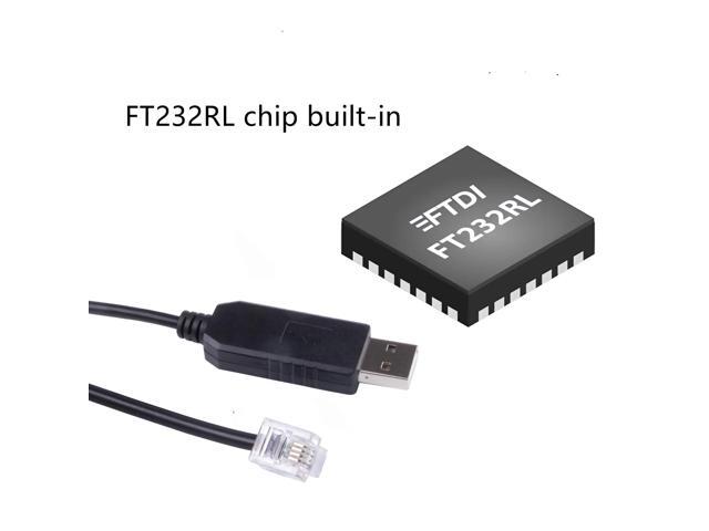 USB to RS232 RJ10 4P4C Console Upgrade Cable for Meade HC 497 Autostar Audiostar,for Meade 505 Cable Replacement, for LX200 LX90 LX850 LX600 LX80...