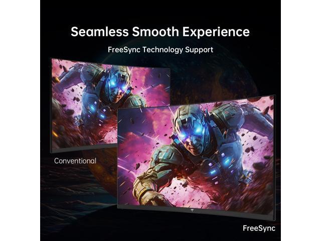 KTC 32 Inch FHD 1080P Curved Gaming Monitor, 165Hz 1ms 122% sRGB with HDR, FreeSync Premium, HDMI 2.0x2, DisplayPort 1.4, VESA Compatible, Tilt...