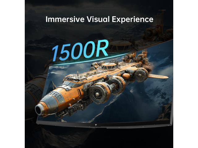 KTC 34 Inch 165Hz Ultrawide 3440X1440 Monitor, WQHD Curved Gaming Monitor, 1500R PC Monitor, HDR, FreeSync & G-Sync, HDMI, DisplayPort, VESA, Tilt...