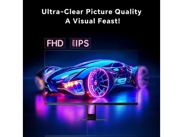KTC Gaming Monitor 27 inch 180hz 1ms Fast IPS Screen 1080p Monitor 2 x HDMI 2.1 &1 x Display Port 1.4 Support Freesync and Wall Mount 108%...