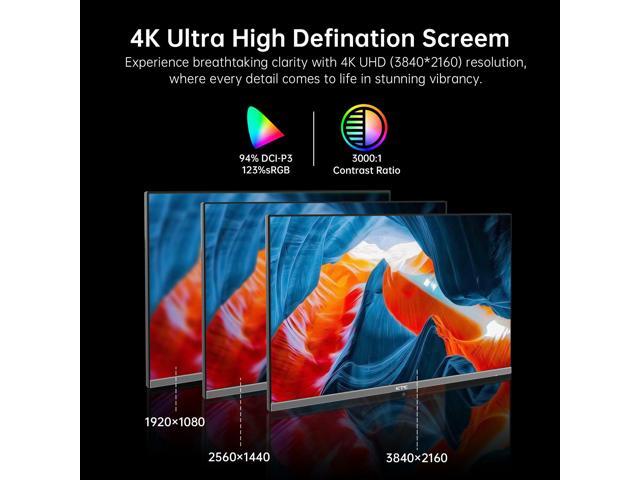 KTC 32 Inch 4K Smart Monitor, Google TV System UHD (3840x 2160) Smart TV with Speakers, Netflix Licensed, Type-C 65W PD, WirelessDisplay, HDR,...