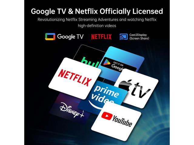 KTC 32 Inch 4K Smart Monitor, Google TV System UHD (3840x 2160) Smart TV with Speakers, Netflix Licensed, Type-C 65W PD, WirelessDisplay, HDR,...