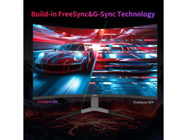 KTC 32 Inch 240Hz Curved Gaming Monitor, 2K 1440P Computer PC Monitor with 1000R 1ms Frameless, Adaptive Sync,122% sRGB, HDMI, DisplayPort, Tilt...