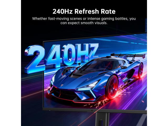 KTC 24.5 Inch 240Hz Gaming Monitor, FHD 1080p Fast IPS Computer Monitor, 1ms with Adaptive-Sync, HDR400, HDMI x2, DPx1, VESA Mount,...
