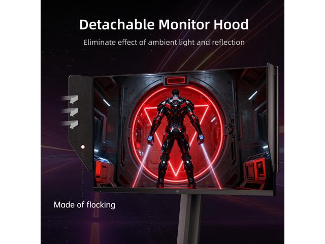 KTC 27 Inch Gaming Monitor 27M1, 1440p 200Hz Computer Monitor with Built-in Sperkers, Up to 210Hz, 2K QHD Fast IPS, Adaptive Sync, 130% sRGB, AE...