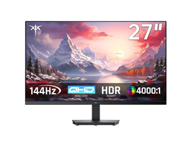 KTC 27 Inch QHD Computer Monitor, 2K 144Hz 1440P Gaming Monitor, Eye Care PC Monitor for Office Gamers, HDMI/DP, FreeSync & G-Sync, HDR10, VESA,...