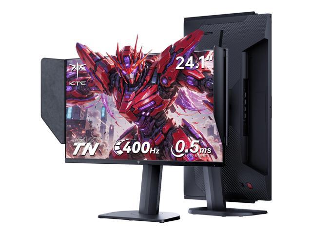 KTC 25M1 400Hz Gaming Monitor 240Hz, FHD 24.1 inch Fast TN Monitor with Shielding Hood, 0.5ms GTG, Adaptive Sync, VESA Support, Height Pivot Swivel...