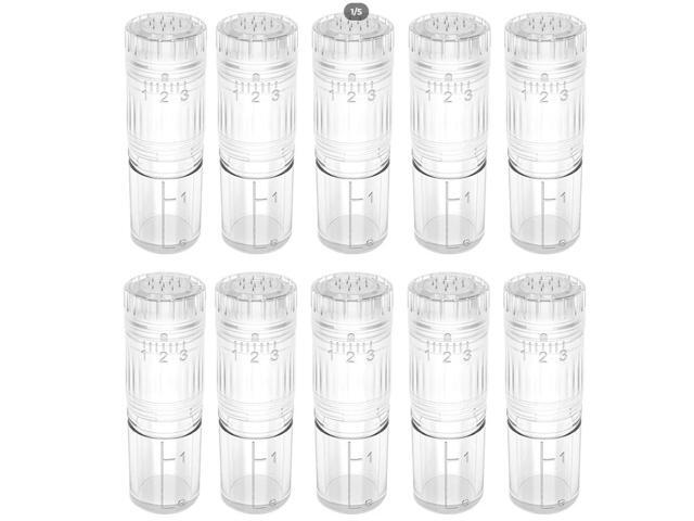 Hydra Pen H3/H5 Cartridges Tips Replacement Heads Screw Needle Cartridge Skin Pen Micro Needling Cartridges 10pcs Round Nano
