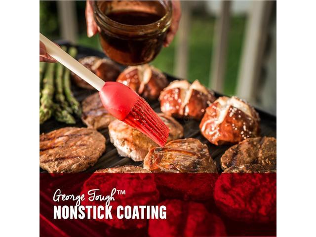 George Foreman Indoor Outdoor Electric Grill, Non-Stick Grill Griddle Plate, Healthy Grilling Drip Tray Reduces Fat, Portable Barbeque