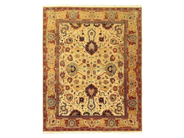 Photos - Area Rug Canvello Beige Fine Hand Knotted Agra - 8' X 10' 21046