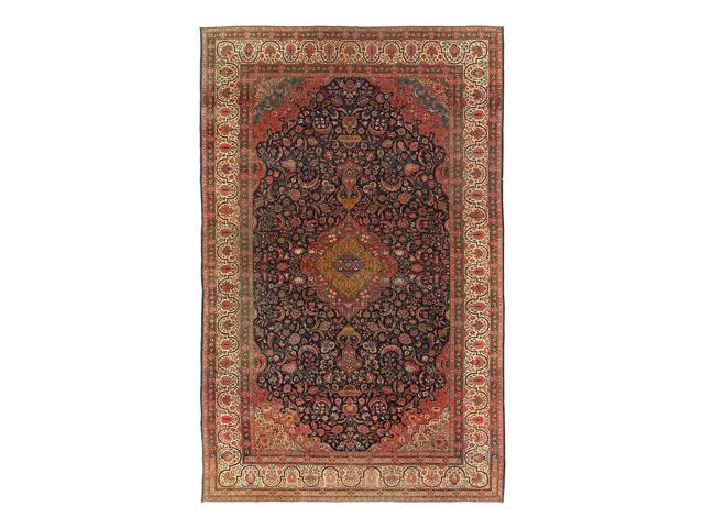 Photos - Area Rug Canvello Antique Kashan Extra Large Living Room Rug - 11' X 17' D11755