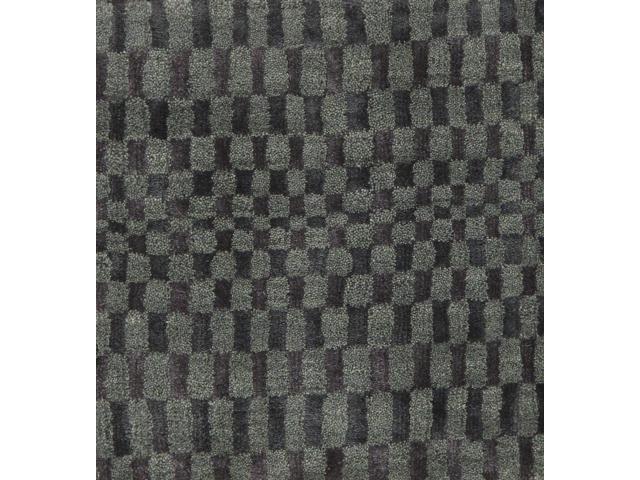 Photos - Area Rug Canvello Modern Collection Hand-Loomed Silk & Wool - 1'2' X 1'2' C