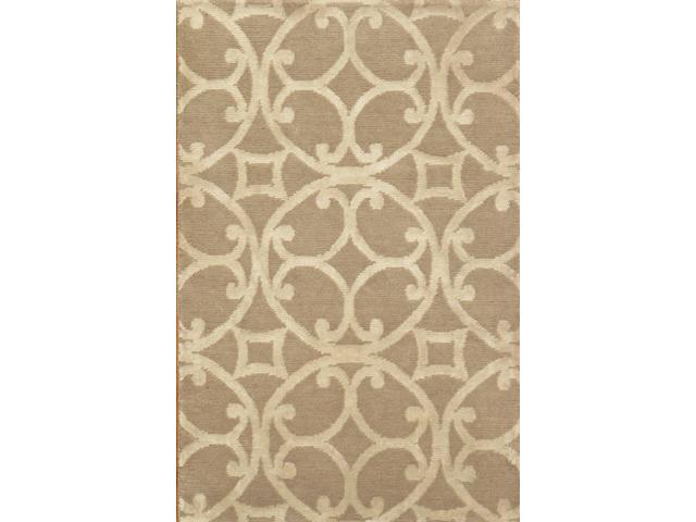 Photos - Area Rug Canvello Modern Hand-Knotted Silk & Wool - 2' X 3' CACIRC-3 2X3