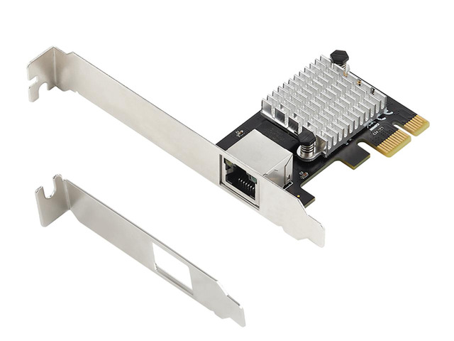 PCIe to 2.5G Ethernet Adapter Intel I225 Chipset