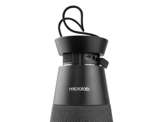MICROLAB BT True Wireless, Camping Light, Power Bank, IP65 Black