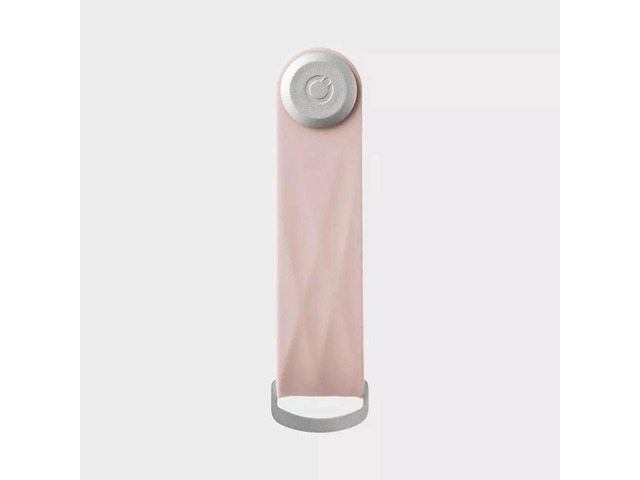 Orbitkey ACTO-2 Rubber Key Organizer, w/Proof Carry 2-7 Keys, Dusty Pink