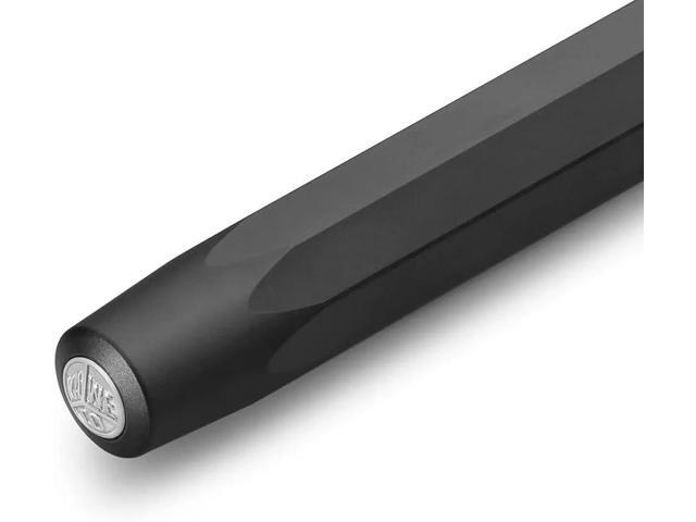 Kaweco AL SPORT Premium Fountain Pen Metal Aluminum 13 cm Fine Nib, Black
