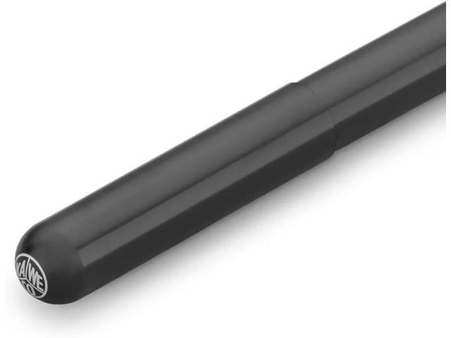 Kaweco Liliput Classic Lightweight Aluminum Body Fountain Pen, Black, Medium Nib