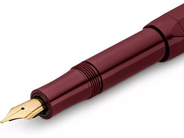 Kaweco Classic Sport Stylish Fountain Pen - Bordeaux - Medium Gold Nib