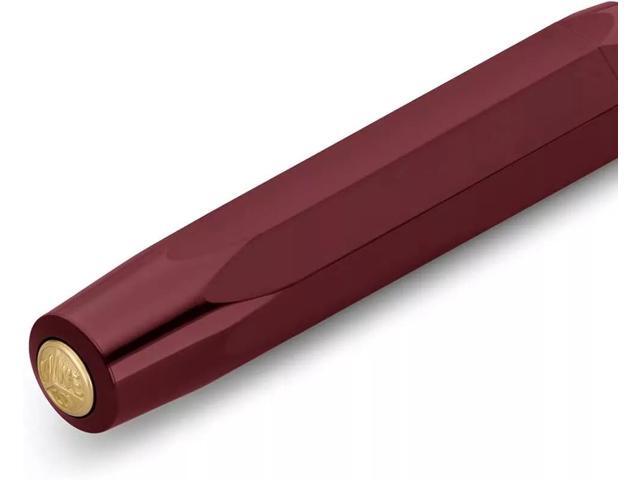 Kaweco Classic Sport Stylish Fountain Pen - Bordeaux - Medium Gold Nib
