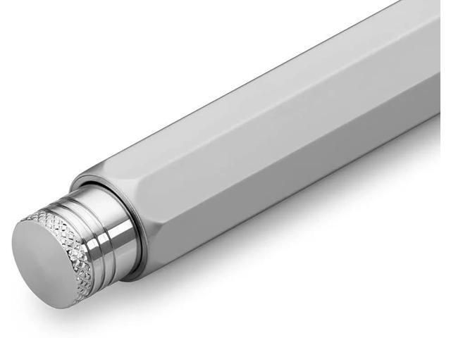 Kaweco Sketch Up 5.6mm 5B Exclusive Clutch Pencil, Satin Chrome with Lead Refill