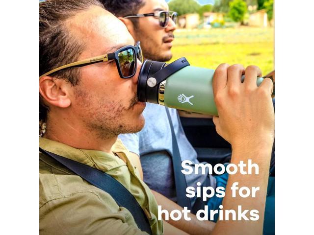 Hydro Flask Insulated Wide Mouth Water Bottle Mug with Sip lid, 16 oz - Cascade