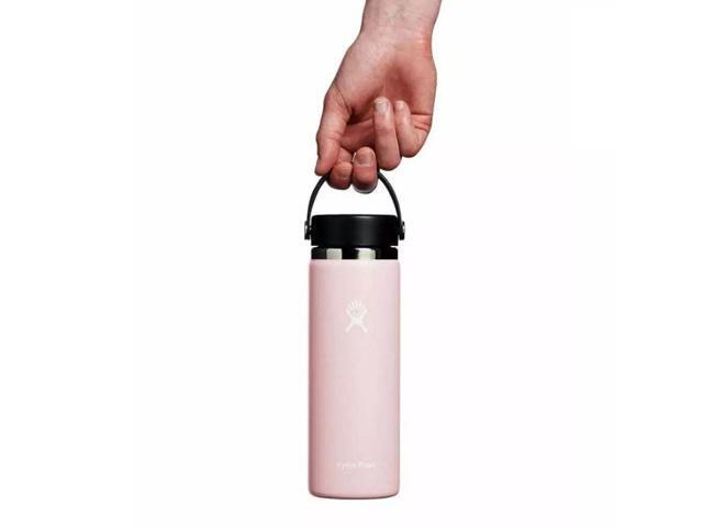 Hydro Flask Vacuum Insulated Wide Mouth Water Bottle with Lid, 20 oz - Trillium