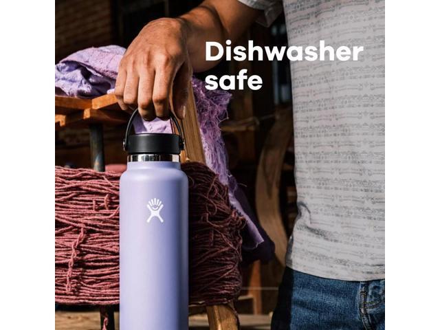 Hydro Flask Vacuum Insulated Wide Mouth Water Bottle with Lid, 20 oz - Trillium
