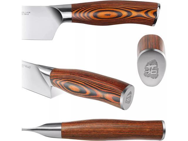 TUO Cutlery 8' Kitchen Chef Knife, German HC Steel, Fiery Phoenix Series