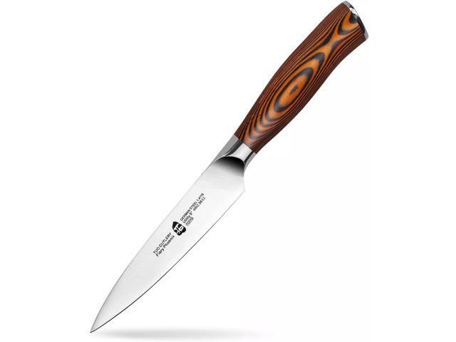 TUO Cutlery 5'' Utility Kitchen Knife - Fiery Phoenix Series, Stainless Steel