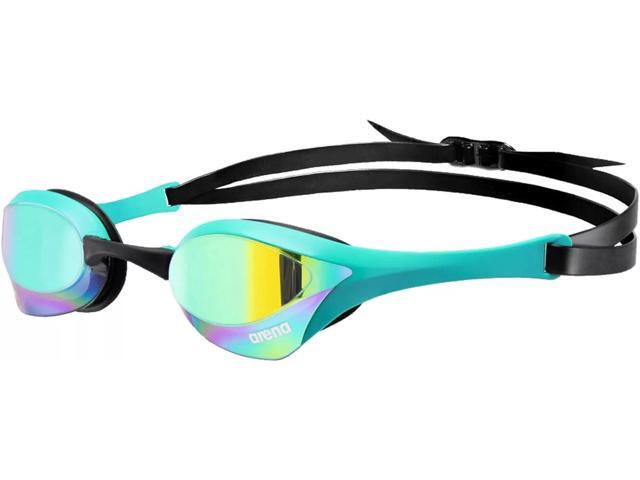 Arena Unisex Cobra Ultra Swipe Mirror Lens, Racing Swim Goggles, Emerald/Peacock