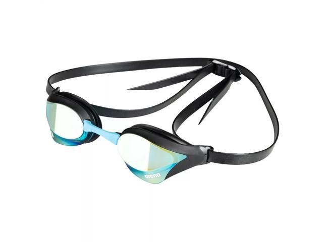 Arena Unisex Cobra Core Swipe Anti-fog Racing Swimming Goggles - Aqua/Black