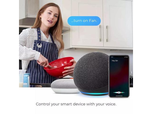 Globe Electric Wi-Fi Smart Black Universal Remote No Hub Required Voice Activated 50279 - image 5