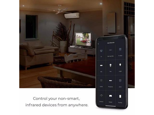Globe Electric Wi-Fi Smart Black Universal Remote No Hub Required Voice Activated 50279 - image 4