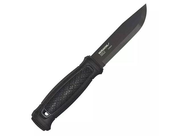Morakniv Garberg Full Tang Carbon Steel Fixed Blade Knife with Sheath - Black