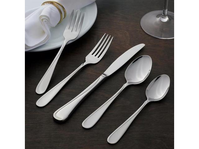 Oneida Flight 45-Piece Stainless-Steel Flatware Set, Service for 8 (2865045A)