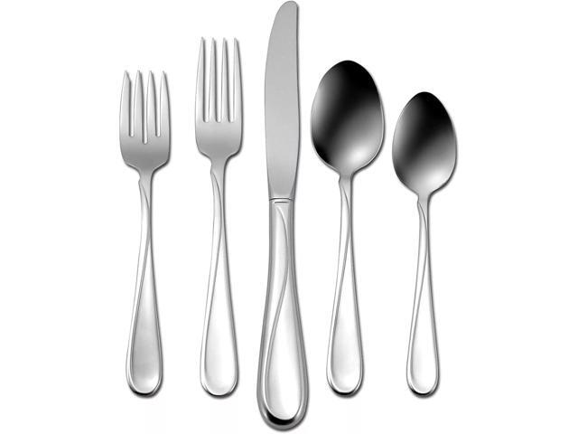 Oneida Flight 45-Piece Stainless-Steel Flatware Set, Service for 8 (2865045A)