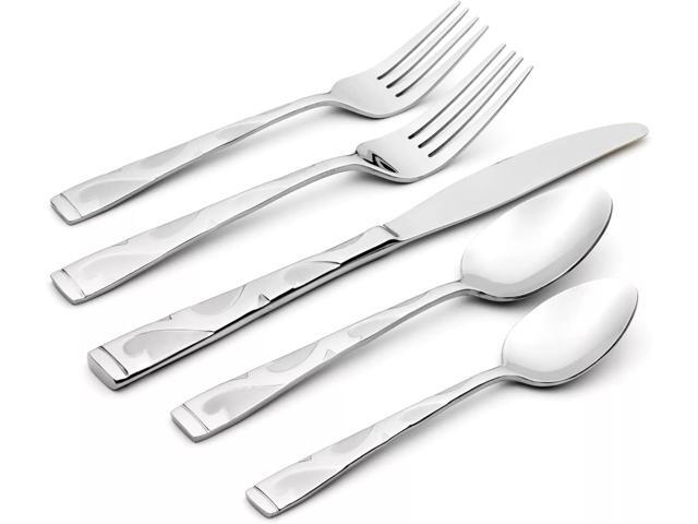 Oneida B340045B Tuscany 45-Piece Flatware Set, Service for 8