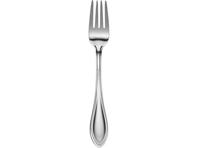 Oneida American Harmony 45 Piece Everyday Flatware, Service for 8, 18/0 Stainless Steel, Silverware Set, Dishwasher Safe, Silver