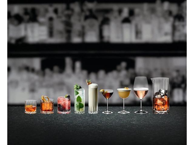 Riedel 5417/57 Drink Specific Glassware Rocks and Highball, Set of 8, Clear