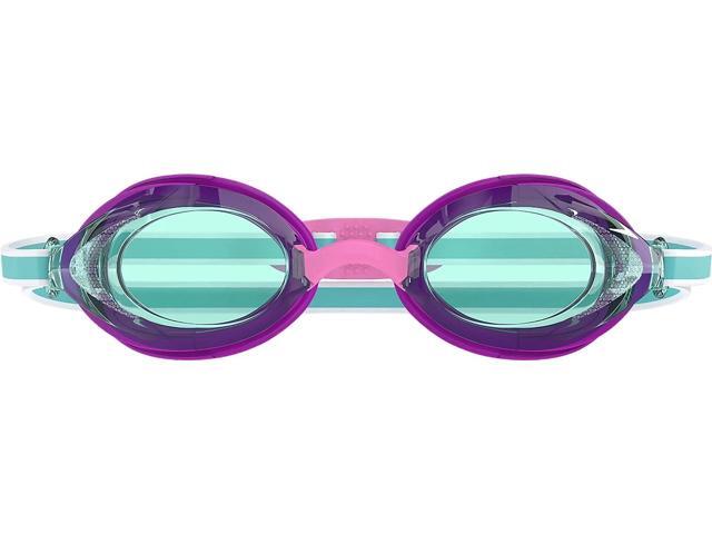 Speedo Women's Vanquisher 3.0 Anti-Fog Swimming Goggles, Light Blue